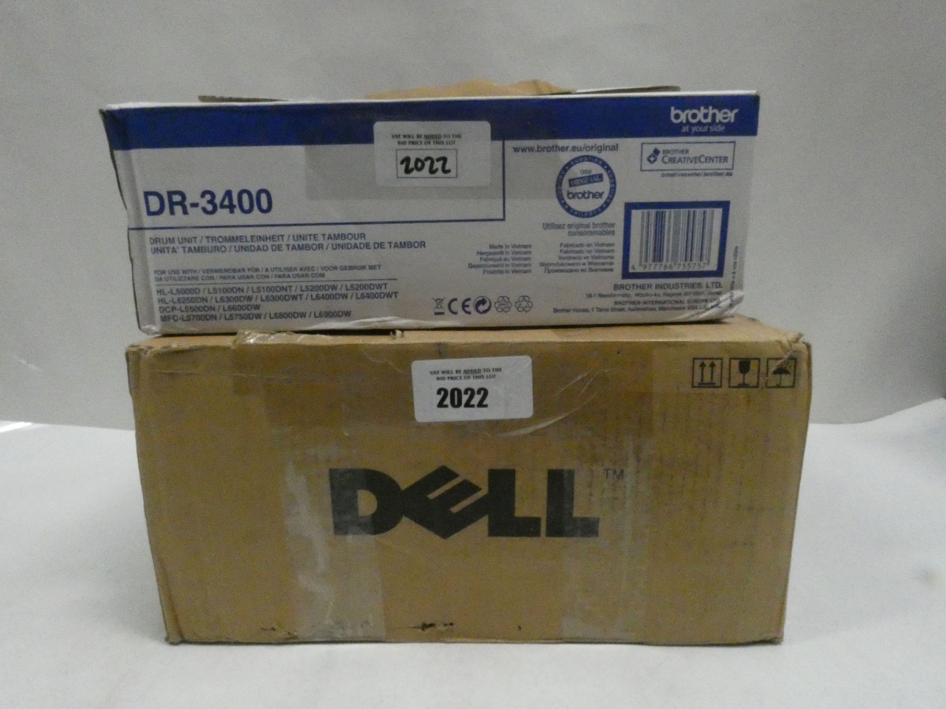 Dell toner and Brother toner