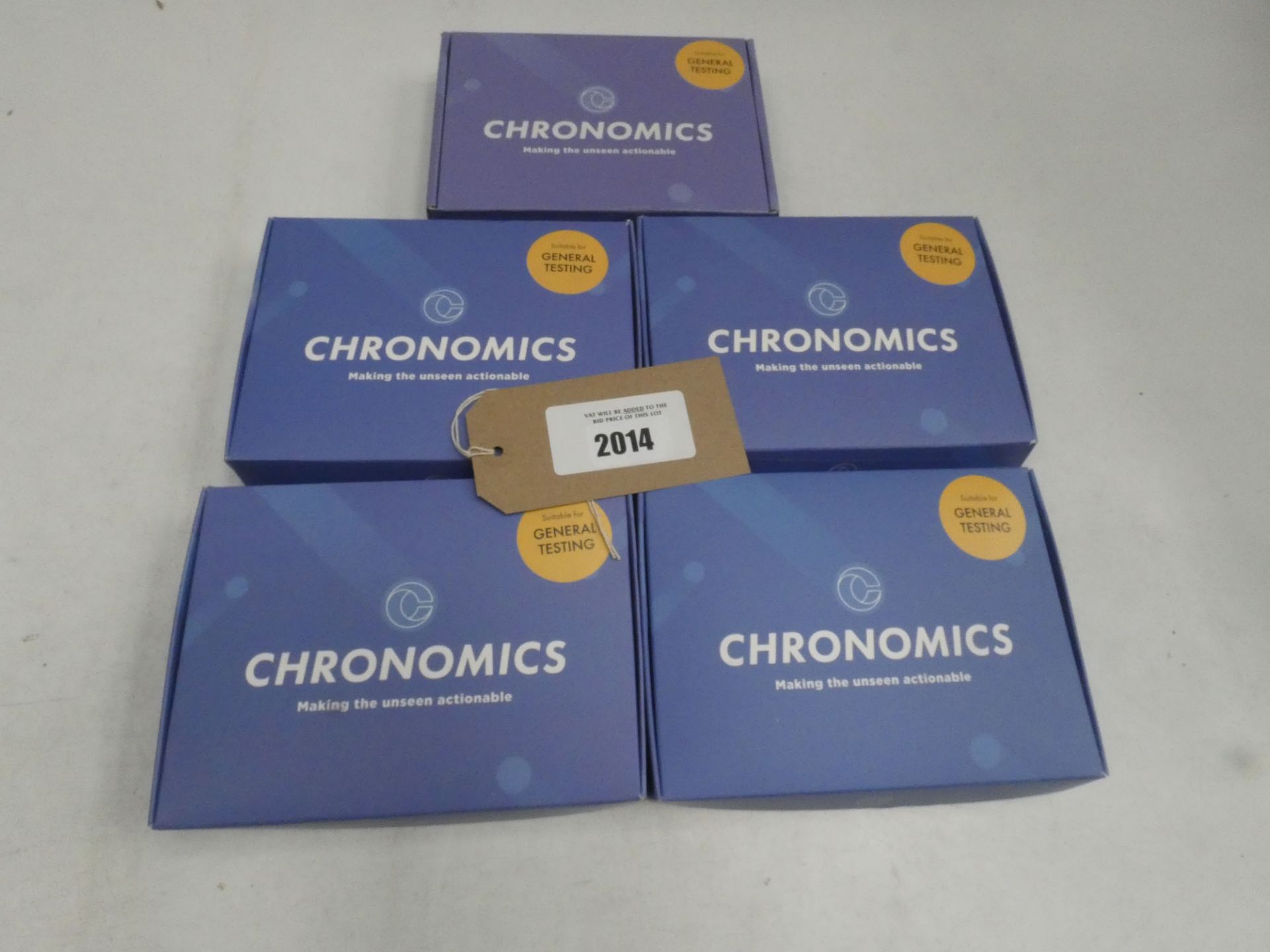 5x Chronomics Covid-19 tests