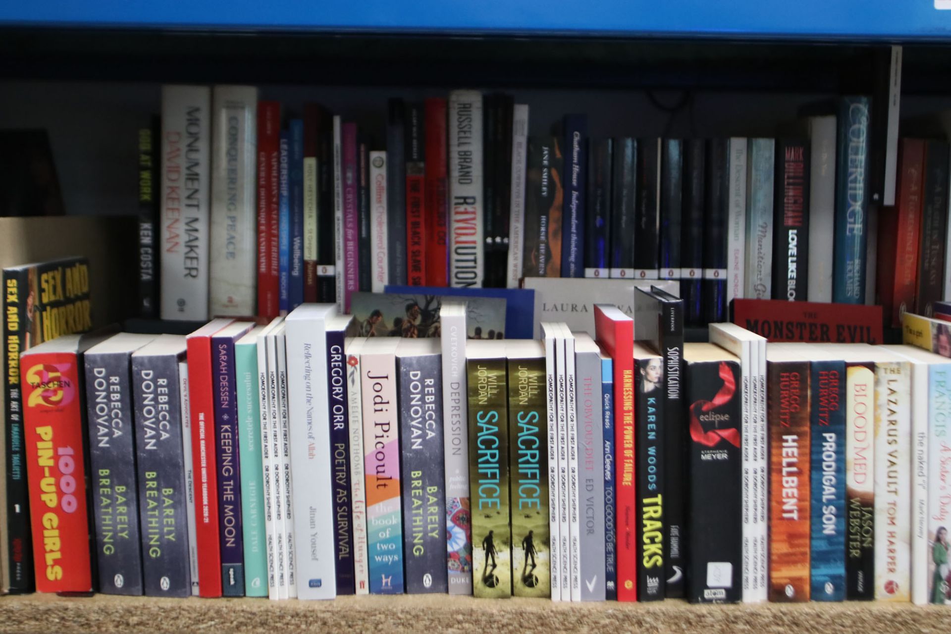 Large selection of hardback and paperback novels, self help books, autobiographies, etc - Image 2 of 4