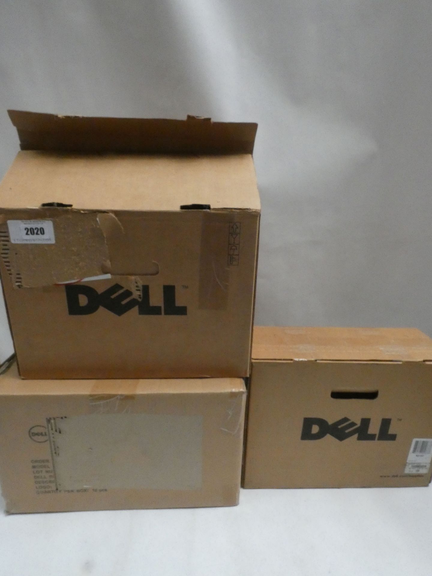 3x Dell toner cartridges