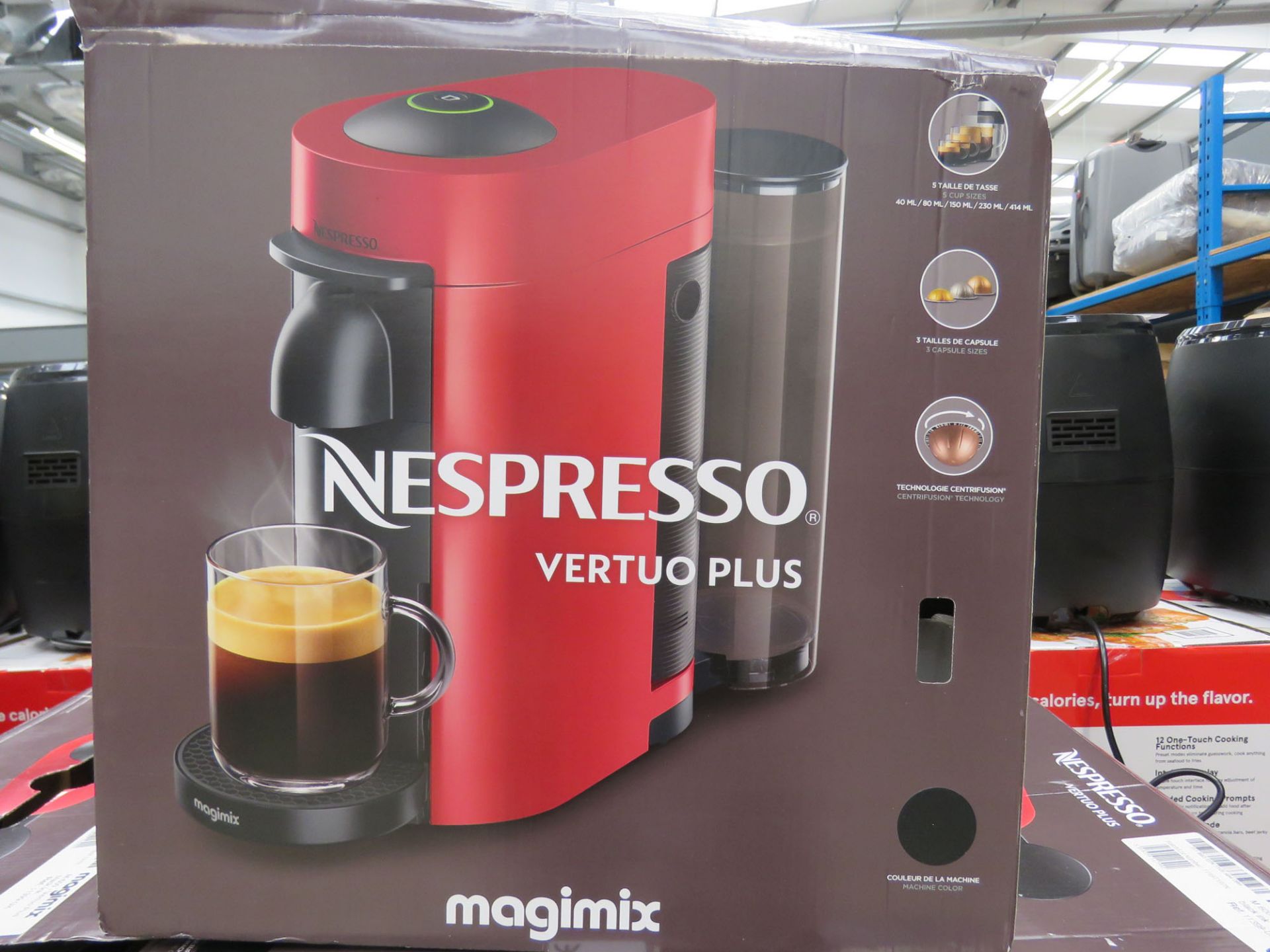 (TN71) Nespresso vertuo plus magimix coffee machine