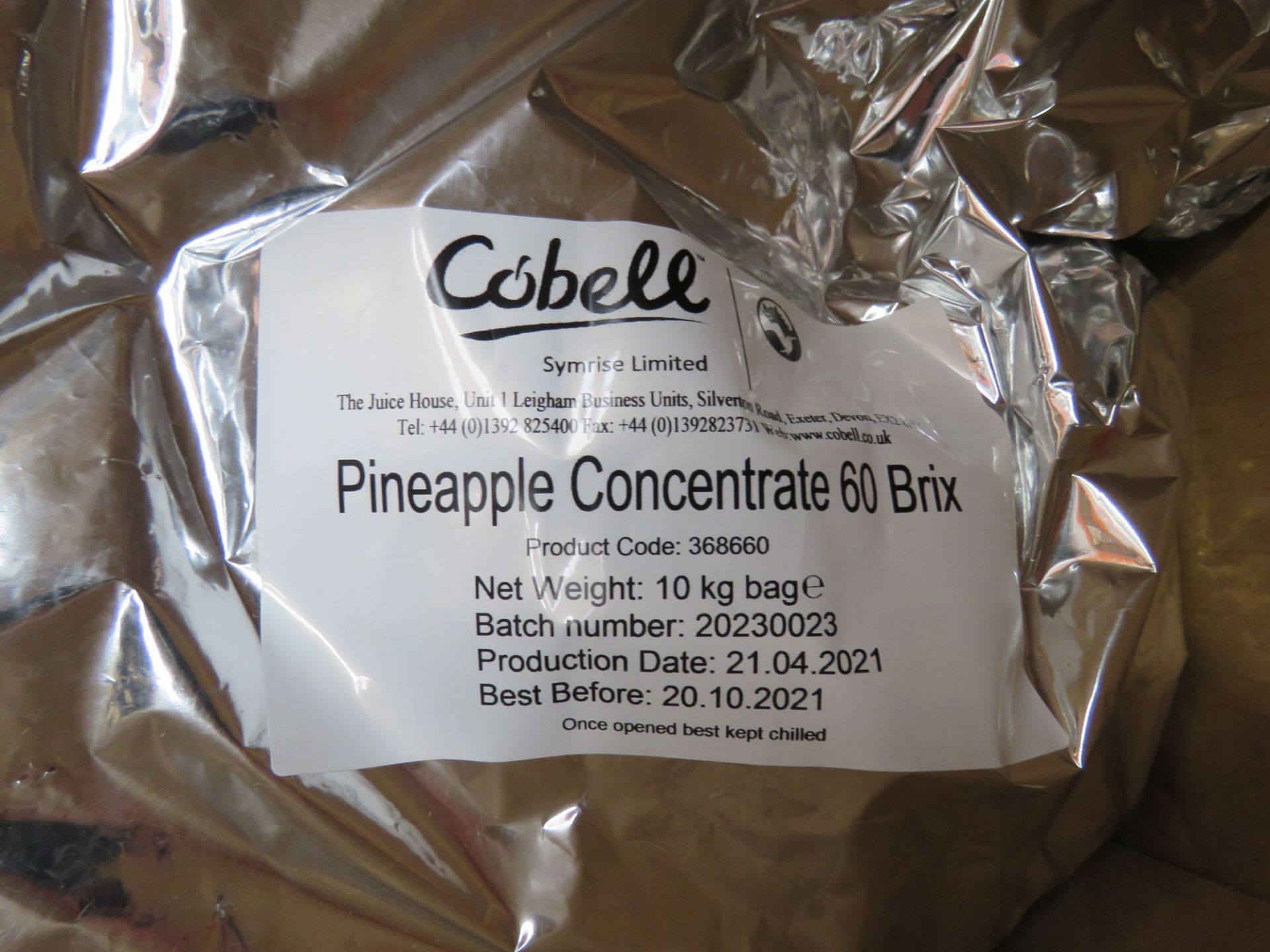 3 boxes of pineapple concentrate juice - Image 2 of 2