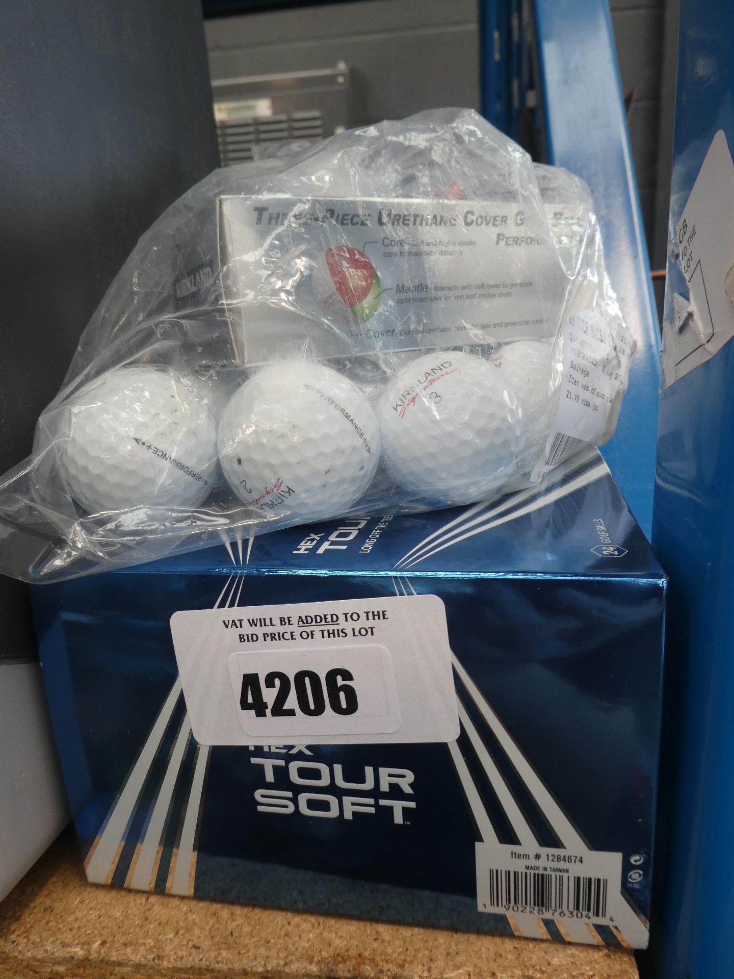 Box of Hex Tour soft golf balls