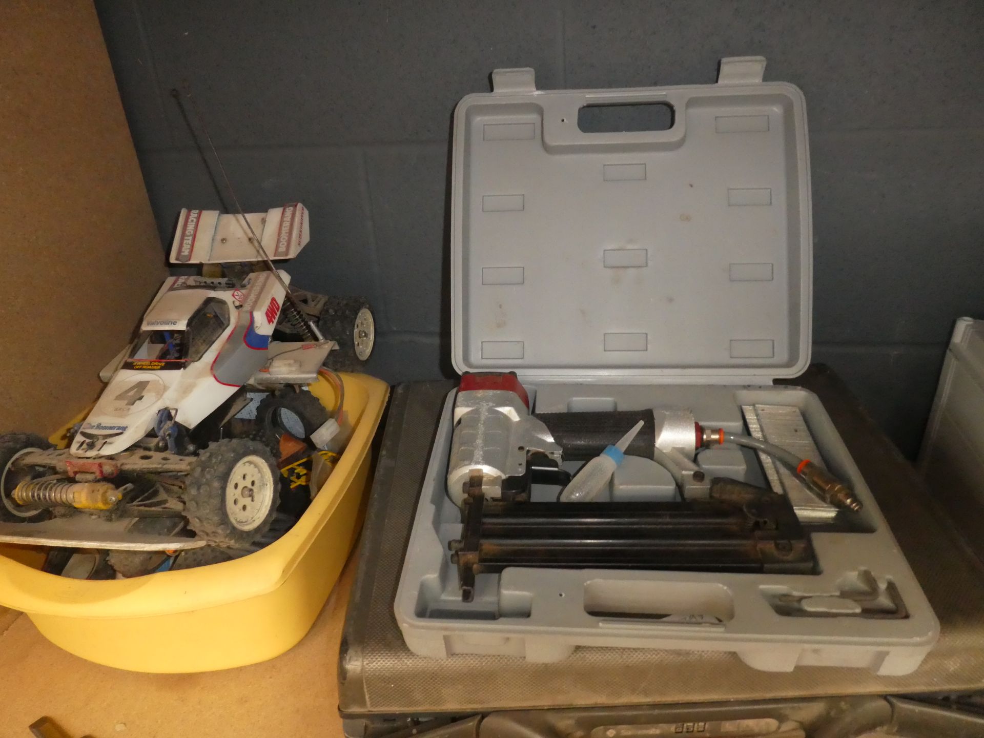 Airtool, tester and a remote control car