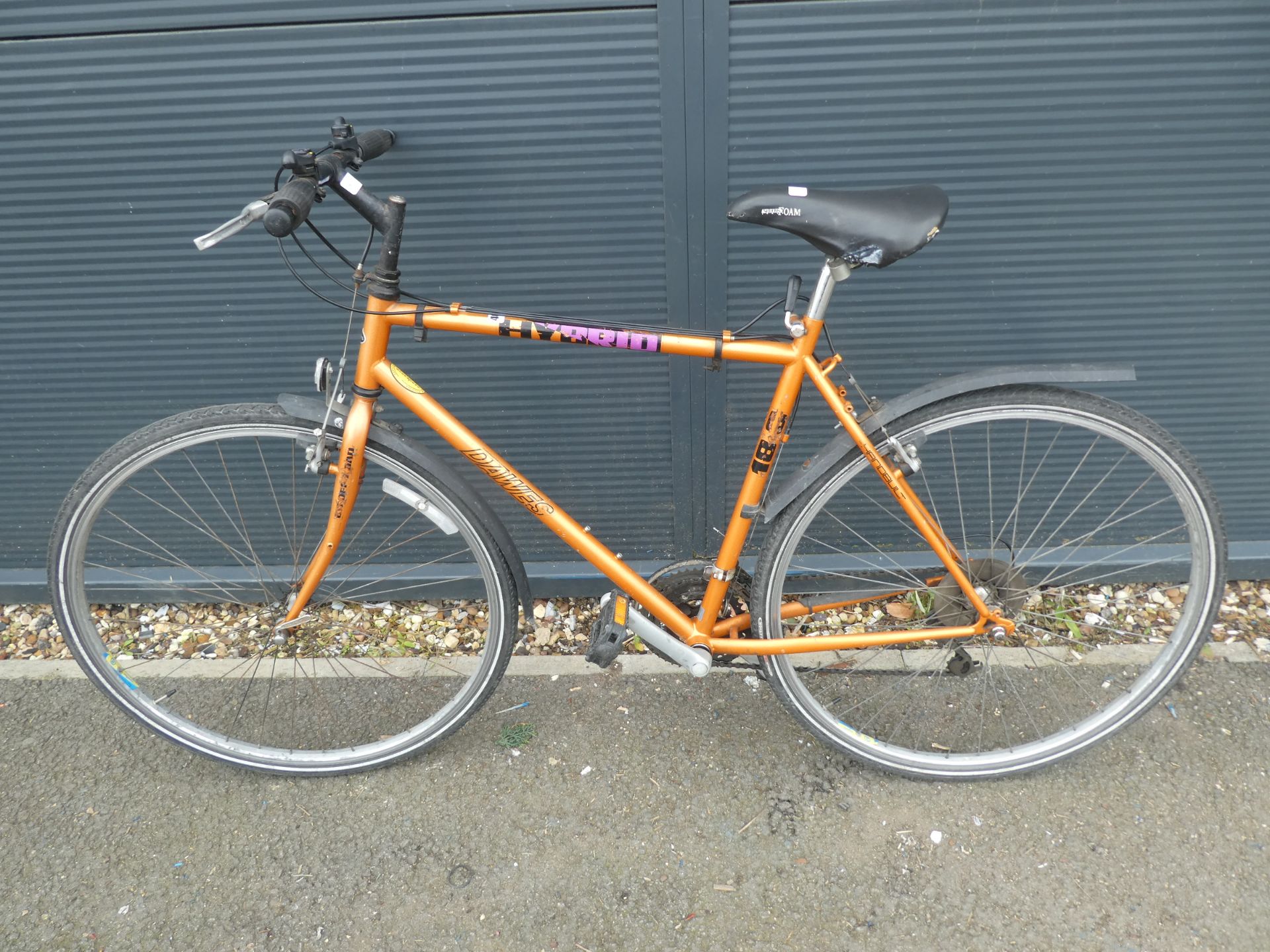 Dawes bike in burnt orange