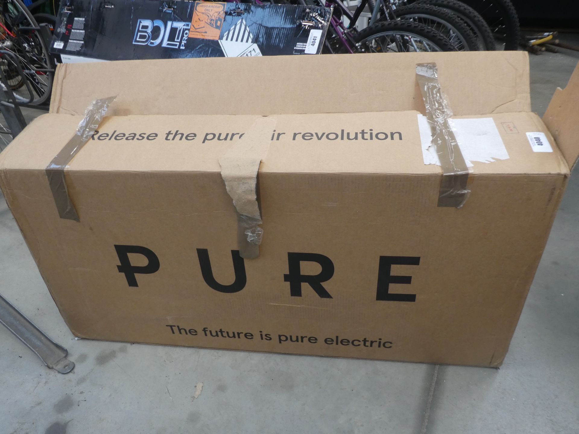 Pure electric scooter (no charger)