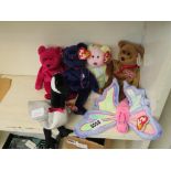Quantity of TY Beanie Babies