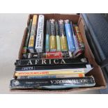 Box of Miller's Antique Guides and reference books