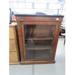 Victorian walnut pier cabinet