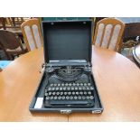 Boxed Corona vintage typewriter