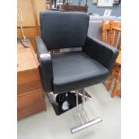 Contemporary barbers style chair