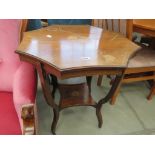 Edwardian rosewood occasional table
