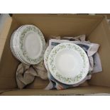 Box of Royal Doulton Ainsdale tablewares
