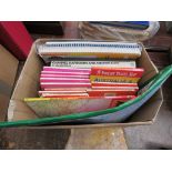 Box of road and Ordnance Survey maps