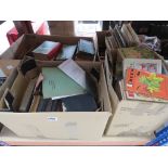 Four boxes of books and ephemera