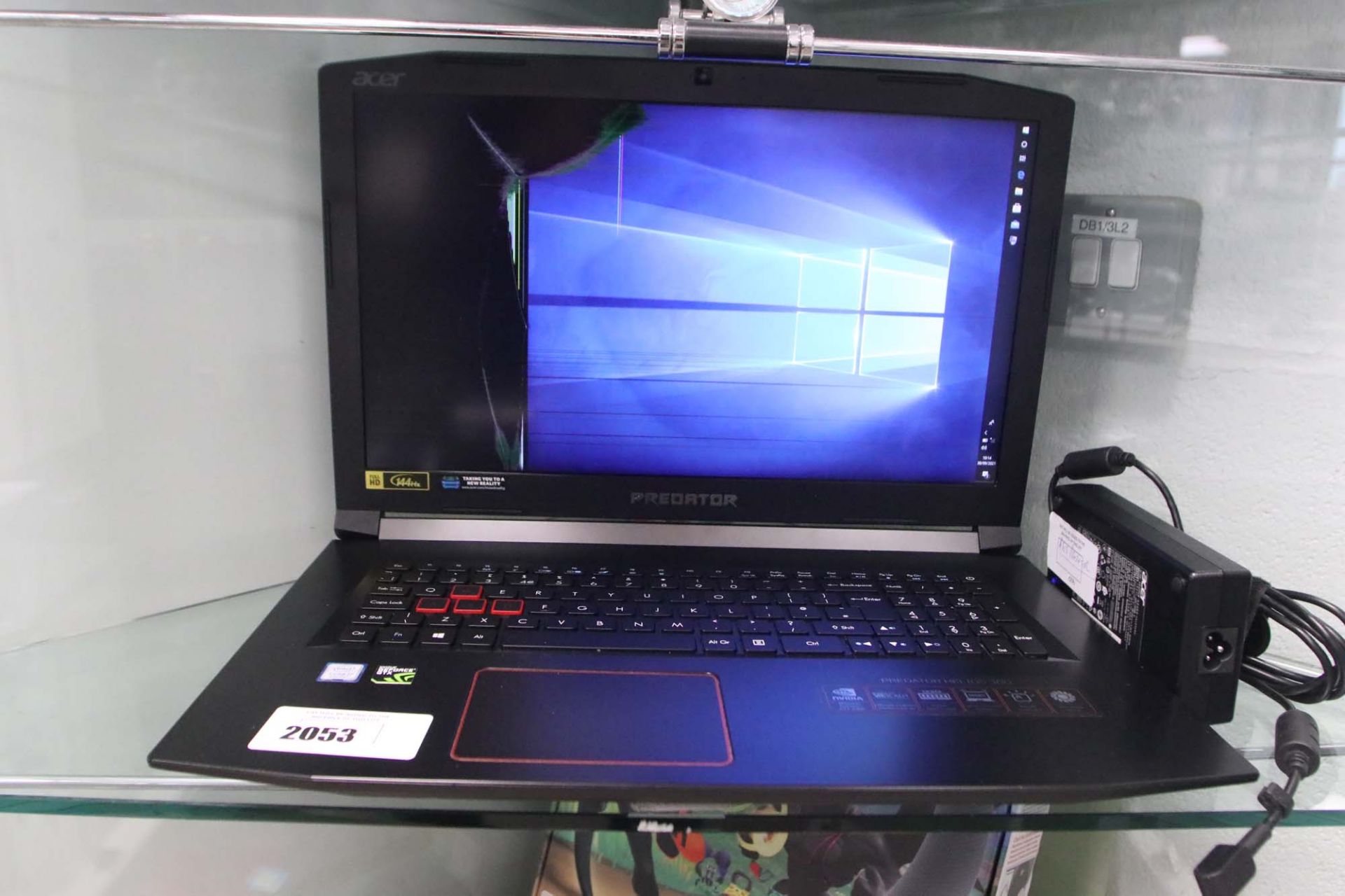 Acer Predator Helios 300 gaming laptop, core i7 8th gen processor, 8gb ram, 1tb storage, Windows