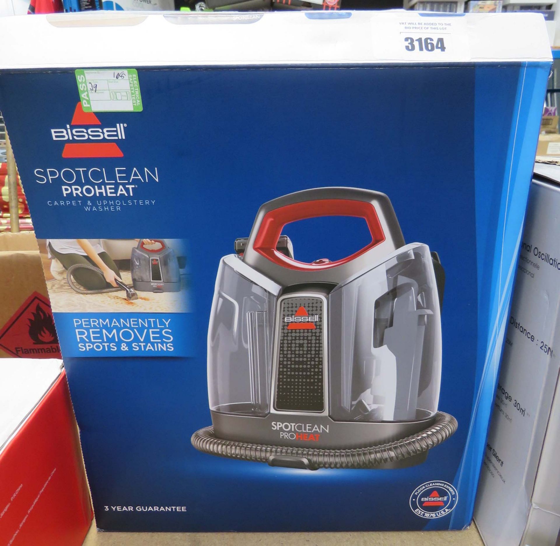 Bissell Spot Clean Pro Heat carpet and upholstery cleaner