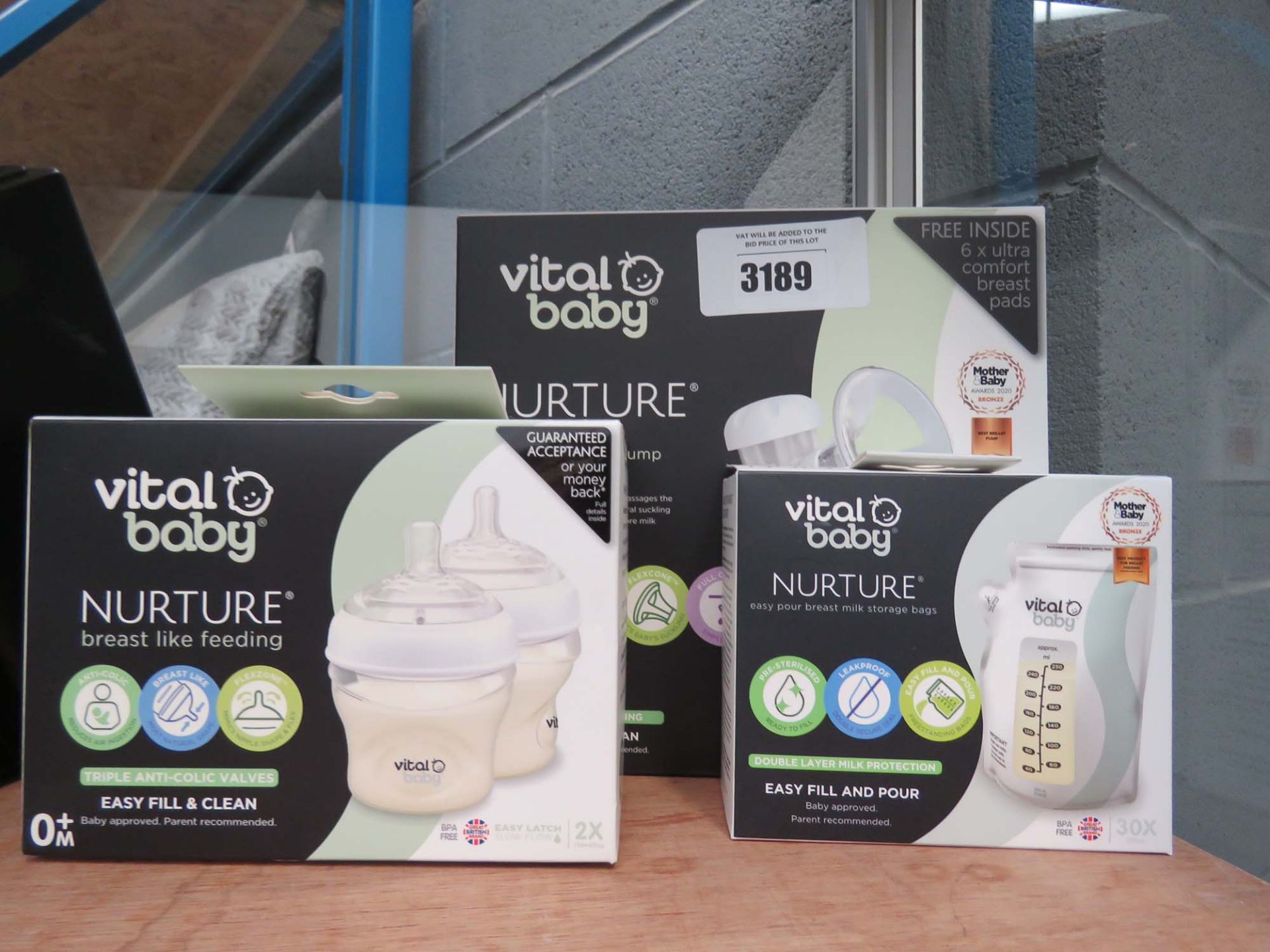 Vital baby electric breast pump set