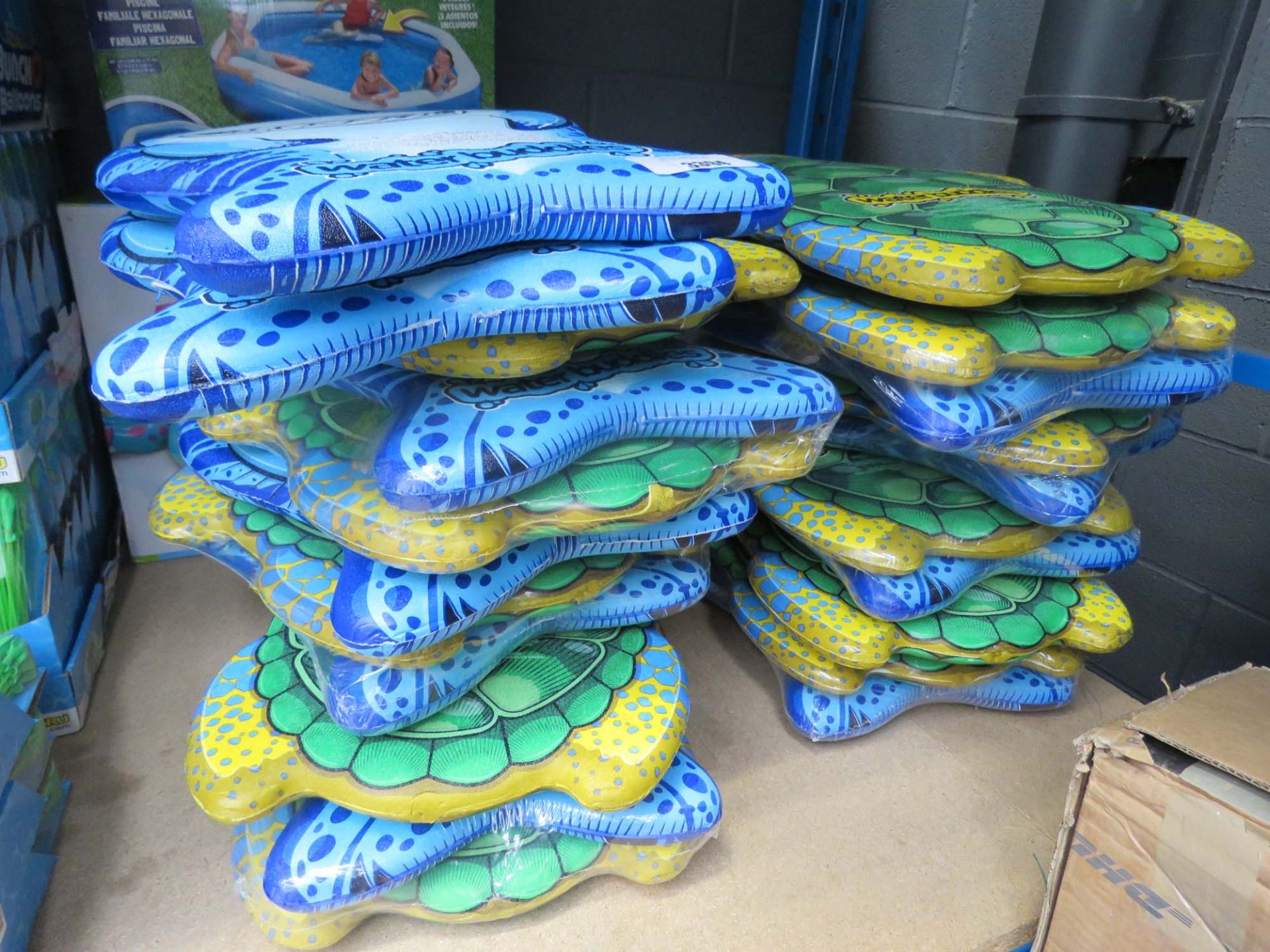 Large quantity of children's small paddle boards