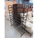 Metal shoe rack