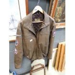 Braford Exchange brown motorcycle jacket