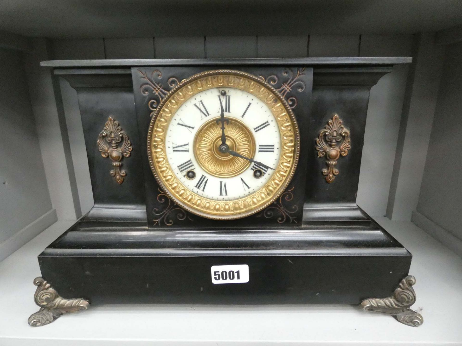 American mantel clock by Ansonia