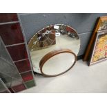 5081 Bevelled glass mirror and a dressing table mirror
