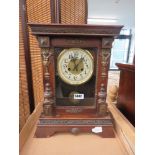 Mantle clock in decorative case