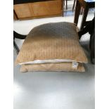 Pair of large cushions