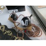 Pair of vintage headphones