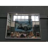 Modern Rolls Royce advertising mirror