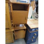 Pair of 1960's teak bedside cabinets