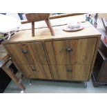 Pine chest of 4 drawers