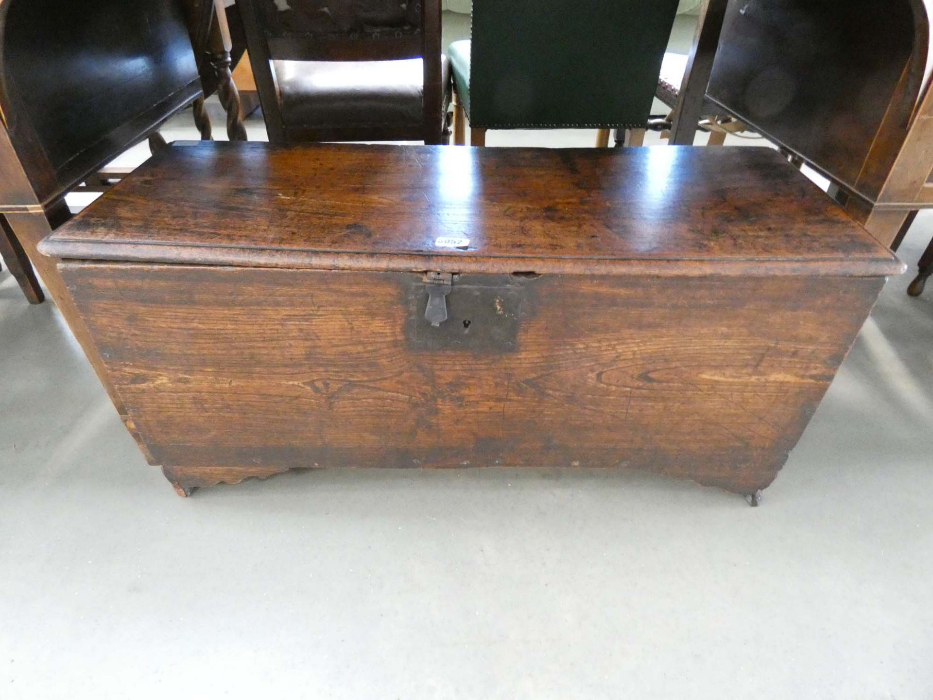 18th Century oak coffer