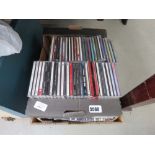 2 boxes containing cd's