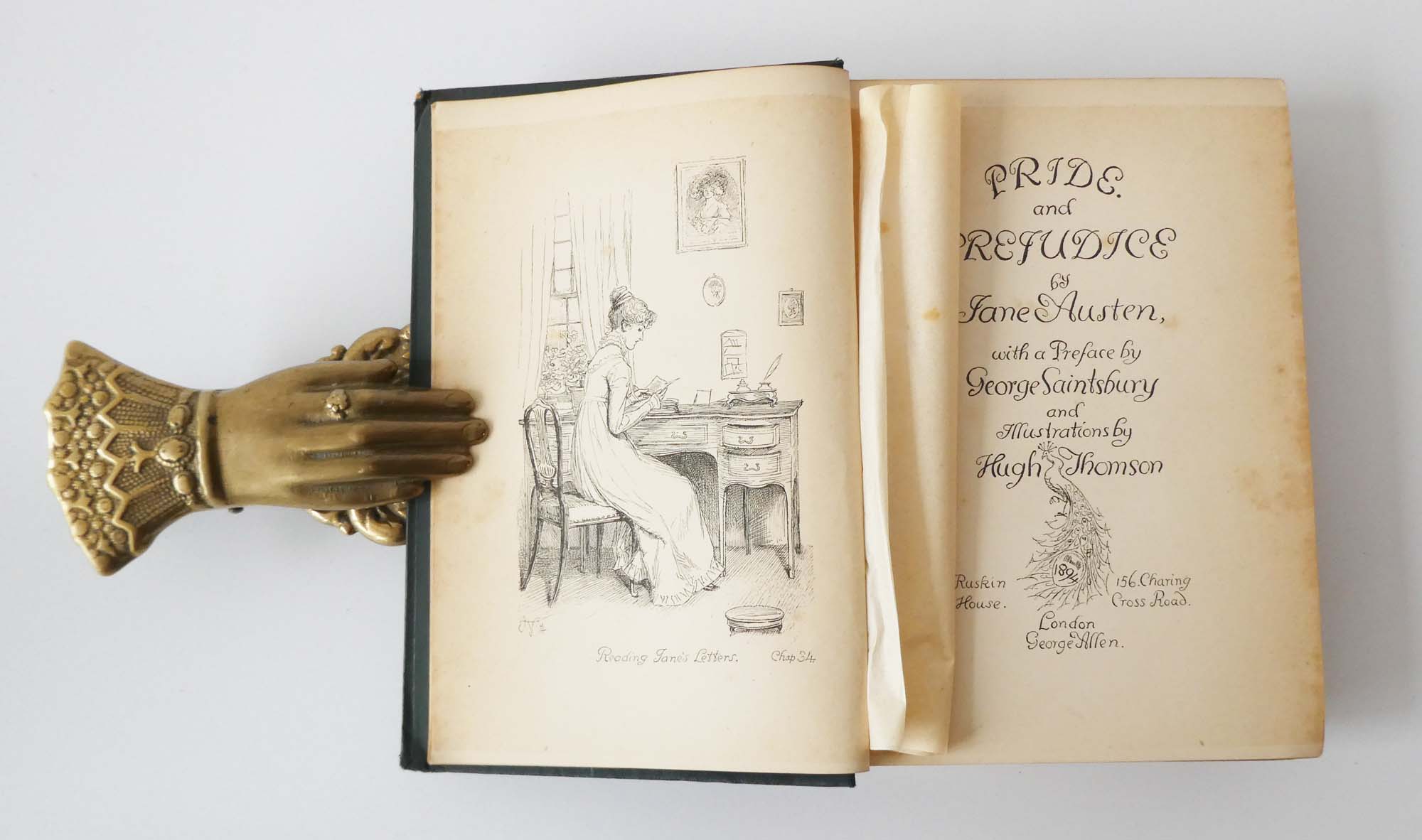 Jane Austen : Pride and Prejudice, 1894. 1st. - Image 2 of 6