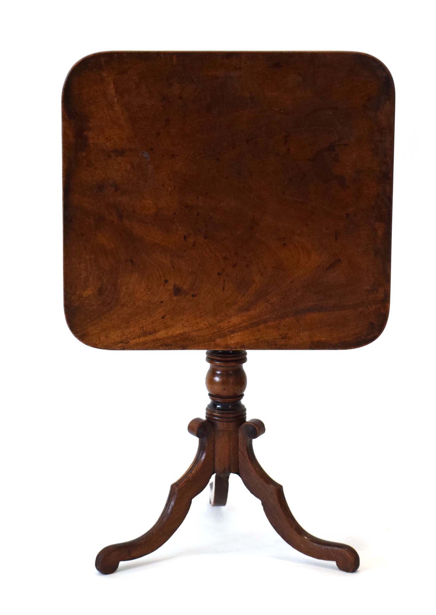 A William IV mahogany tilt-top occasional table, - Image 3 of 3