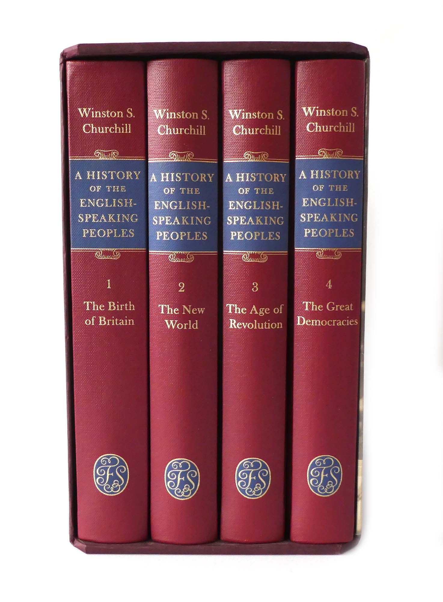 Winston Churchill - Folio Society : The Second World War, 2003. Vols. 1 - 6. 1st. Ed. 3rd.