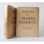 Charles Doughty : Travels in Deserta Arabia, 1943. New and Definitive Edition. Vols. I & II.