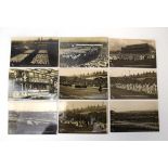 A group of approximately one hundred and forty loose postcards including seaside resorts, London,