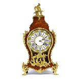 A 19th century French mantel or table clock of impressive proportions,