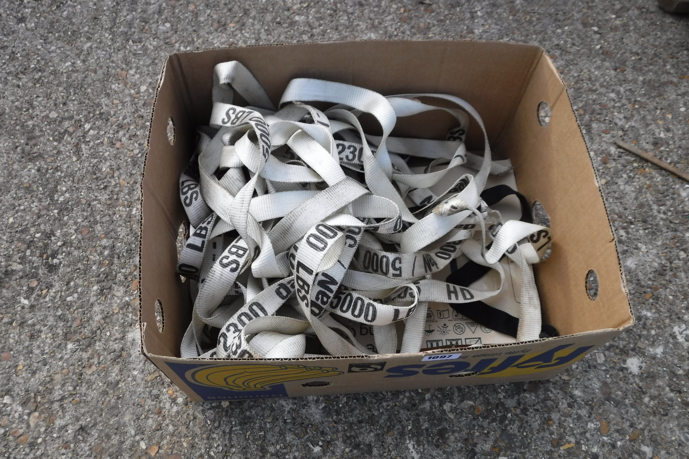 Box of 5000lb lifting straps