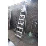 Large 6 step stepladder