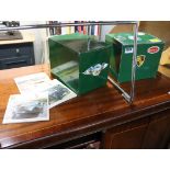 2 boxes of classic car collectors cards