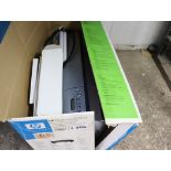 Boxed HP printer
