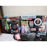 (2548) Rock Jam karaoke machine and Studio Creator Pro