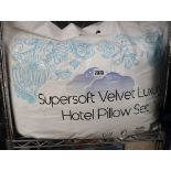 Super Soft Velvet Luxury hotel pillow set