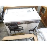 (2210) Boxed Made For Comfort slide chair