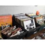 (2260) 3 crates of vinyl music incl. Beegees, Motown, Barbra Streisand, etc.