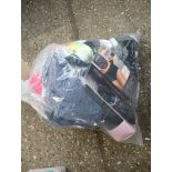 Bag of mixed socks and underwear